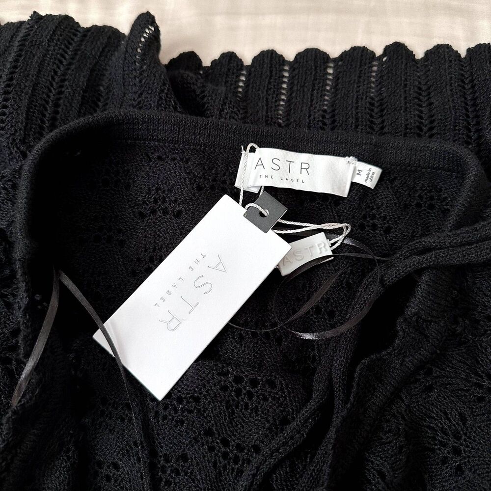 ASTR the Label Shira Maxi Dress in Black NWT - Picture 6 of 6